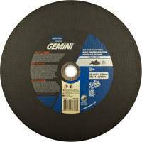 Norton 66252836708 Cut-Off Disc for High Speed Metal, 12" x 1/8", 1" Arbor, Type 1, Aluminum Oxide, 6300 RPM