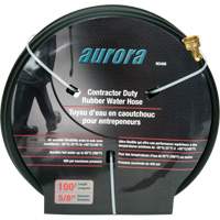 Outils Aurora NO488 Tuyau en caoutchouc de calibre entrepreneur, Caoutchouc, 5/8" dia x 100'