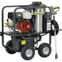 Karcher Professional HDS 2.8/25 P HDS P/PE Cage Compact Roll Cage Hot Water Pressure Washer, Diesel, 2400 PSI, 2.7 GPM