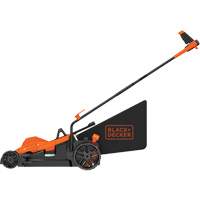 Black & Decker BEMW482BH Tondeuse &agrave; gazon avec poign&eacute;e confortable, Pouss&eacute;e, &eacute;lectrique, Largeur de coupe 17"