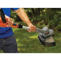 Black & Decker LST300-CA Max* Cordless String Trimmer/Edger Kit, 12", Battery Powered, 20 V