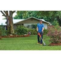 Black & Decker LST300-CA Max* Cordless String Trimmer/Edger Kit, 12", Battery Powered, 20 V
