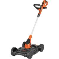 Black & Decker MTC220 Ensemble de tondeuse compacte sans fil 3 en 1 20 V Max*, Pouss&eacute;e, &agrave; pile, Largeur de coupe 12"