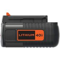 Black & Decker LBX2540 Max* Cordless Tool Battery, Lithium-Ion, 40 V, 2.5 Ah