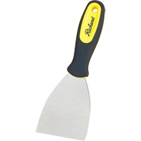 Richard RUB-3-F Grattoirs muraux flexibles, Lame Acier &agrave; haute teneur en carbone, Largeur 3", Manche Plastique