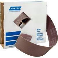 Norton 66261126289 Metalite&reg; Sanding Roll, Aluminum Oxide, 2" W x 150' L, P600-J Grit