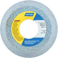 Norton 66243530415 Tool Room Wheel, Type 11, Ceramic Alumina, 4" x 1-1/2"