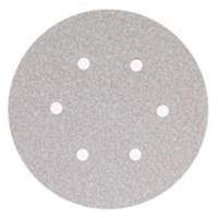 Norton 66261131597 Paper Hook & Loop Vacuum Discs, 6" Dia., 150 Grit, Aluminum Oxide, B-Weight