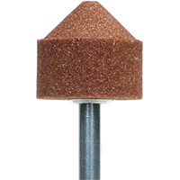 Merit 61463624389 Gemini&reg; Mounted Point, A13, 1-1/8" Dia., 1-1/8" L