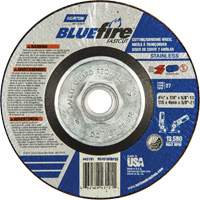 Norton 66252843191 Meules &agrave; tronçonner BlueFire, 4-1/2" x 1/8", Arbre 5/8"-11, Alumine de zirconium, Type 27