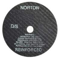 Norton 66243522502 Cut-Off Wheels, 4" x 1/16", 1/2" Arbor, Type 01/41, Aluminum Oxide, 19100 RPM