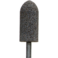 Merit 61463616463 Norzon&reg; Resin Bond Mounted Points, A11, Zirconia Alumina, 7/8" Dia., 2" L