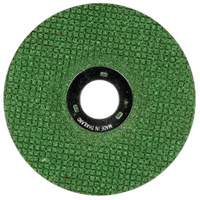 3M AB50440 Green Corps Flexible Grinding Wheel, 4-1/2" x 1/8", 7/8" Arbor, Ceramic, Type 27