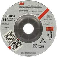 3M AB61054 Depressed Centre Grinding Wheel, 5" x 27, Aluminum Oxide