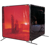 Welding Screen and Frame, Orange, 6' x 6' NT890 | TENAQUIP