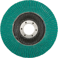 3M AB50470 Disques &agrave; lamelles 577F, 4-1/2" x 7/8", Type 29, Grain 80, Zirconium