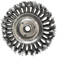 20000 RPM 1 Trim.020 Fill Diameter - 1//2 Diameter Felton Brushes E204 Pack of 10 Crimped Wire End Brush Steel Fill