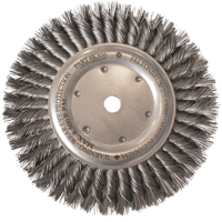 Pack of 10 - 3//4 Diameter Crimped Wire End Brush 1 Trim.005 Fill Diameter Felton Brushes E210 20000 RPM Steel Fill