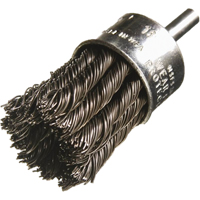 20000 RPM 1 Trim.020 Fill Diameter - 1//2 Diameter Felton Brushes E204 Pack of 10 Crimped Wire End Brush Steel Fill