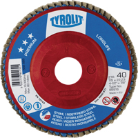 Tyrolit 680369 Disque &agrave; lamelles Long Life 4-1/2", 4-1/2" x 7/8", Type 27, Grain 40, Zirconium