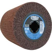 Tyrolit 60185 Pro-Line Surface Conditioning Drum, 4" Dia. x 4" W, 3/4" Arbor, Very Fine Grit, Aluminum Oxide
