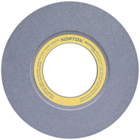 Norton 66253464995 Meule cylindrique Norton 32A, 16" x 2", Arbre de 5", 1, Oxyde d'aluminium