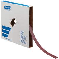 Norton 66261136186 Metal Sanding Roll, Aluminum Oxide, 1" W x 150' L, 180 Grit