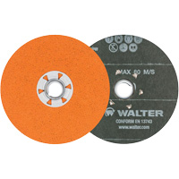 Walter Technologies Pour Surface 15X476 Disque de sablage Coolcut XX, 4-1/2" dia., Grain 60, C&eacute;ramique