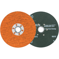 Walter Technologies Pour Surface 15X482 Disque de sablage Coolcut XX, 4-1/2" dia., Grain 120, C&eacute;ramique