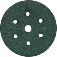 3M 00615 Green Corps Hookit Dust-Free Sanding Disc, 6" Dia., P40 Grit, Ceramic, E-Weight