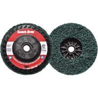 Scotch-Brite™ Clean & Strip XT Pro Extra Cut Disc, 4-1/2" Dia., Extra Coarse Grit, Aluminum Oxide NV477 | TENAQUIP