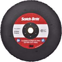 3M SB21039 Disque extra coupe  Clean and Strip  XT Pro Scotch-Brite, 7" dia., Grain Extra grossier, Oxyde d'aluminium