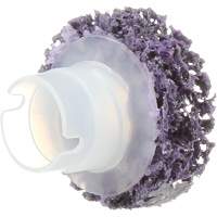 3M SB21713 Scotch-Brite Roloc Pro Brake Hub Cleaning Disc, 1-1/2" Dia., Extra Coarse Grit, Silicon Carbide