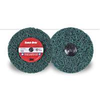 3M SB21555 Disque extra coupe  Clean and Strip  XT Pro Roloc Scotch-Brite, 4" dia., Grain Extra grossier, Oxyde d'aluminium