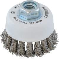 Allsteel 13W312 Brosse m&eacute;tallique AllSteel, 3" dia. x 5/8"-11 arbre