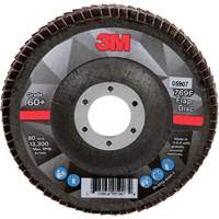 3M AB05907 769F Quick Change Flap Disc, 4-1/2" x 7/8", Type 29, 60+ Grit, Ceramic