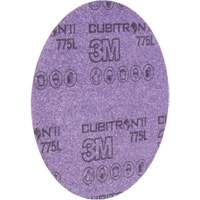 3M AB47096 Cubitron II Hookit 775L Series Film Disc, 6" Dia., 240+ Grit, Ceramic, 3 mils