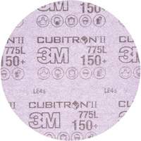 3M AB87041 Cubitron II Hookit 775L Series Film Sanding Disc, 6" Dia., 150+ Grit, Ceramic, 3 mils