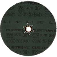 3M AB27469 Cubitron II 987C Fibre Disc, Ceramic, 36+, 4-1/2" Dia