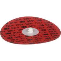 3M AM76934 Cubitron II Roloc 947A Durable Edge Disc, 3" Dia., 120+ Grit, Ceramic