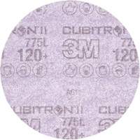 3M AB86819 Cubitron II Hookit 775L Film Disc, 5" Dia., 120+ Grit, Ceramic, 3 mils