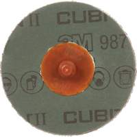 3M AB94952 Disque en fibre 987C Cubitron II Roloc, 2" dia., Grain 36+, C&eacute;ramique
