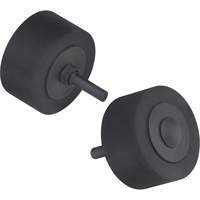 3M AB45129 Disque de polissage avec bande de caoutchouc, 2" x 1" x 1/4", 45129