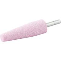 Norton 69078645335 Vitrified Bond Mounted Point, A1, Aluminum Oxide, 3/4" Dia., 2-1/2" L, 80 Grit