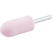 Norton 69078645336 Vitrified Bond Mounted Point, A11, Aluminum Oxide, 7/8" Dia., 2" L, 80 Grit