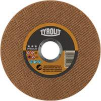 Tyrolit 34332825 Meule &agrave; tronçonner de premi&egrave;re qualit&eacute;, 9" x 0,08", Arbre de 7/8", Type 1, Oxyde d'aluminium, 6650 Tr/min