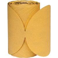 Norton 66261183815 Rouleau de disques PSA Gold Reserve A296 en papier grossier, 6" dia., Grain P80, Oxyde d'aluminium