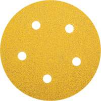 Norton 78072748541 Disque sous vide en papier avec attache autoagrippante Gold Reserve, dia 5", Grain P60, Oxyde d'aluminium, Poids C