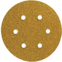 Norton 66261183934 Gold Reserve A296 Paper Hook & Loop Vacuum Disc, 5" Dia., P220/Fine Grit, Aluminum Oxide, C-Weight