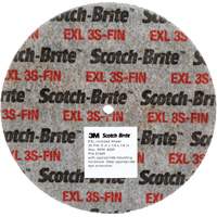 3M SB76822 Scotch-Brite EXL Unitized Wheel, 2" x 1/4", 1/4" Arbor, Fine Grit, Silicon Carbide